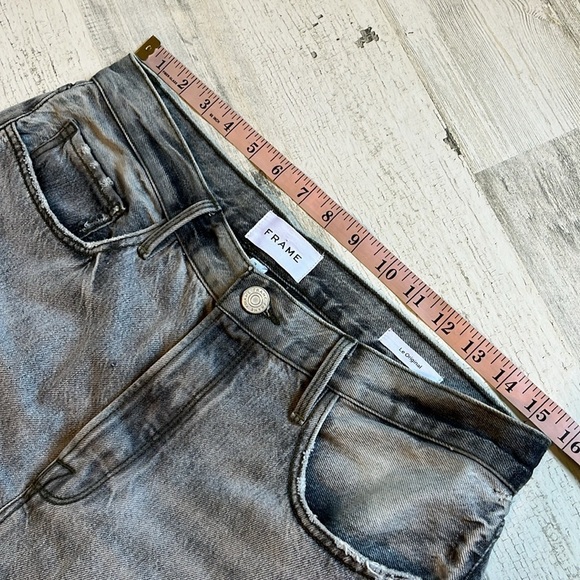 Frame Le Original Gray Jeans Size 30 - Picture 8 of 11
